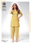 Craze Vol 7 By Deeptex Pure Cotton Printed Co Ord Set Exporters In India